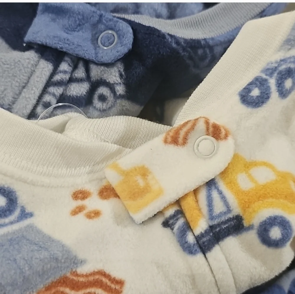 Carter's Just One You 2 Pack Toddler Boys' fleece Footed Pajamas